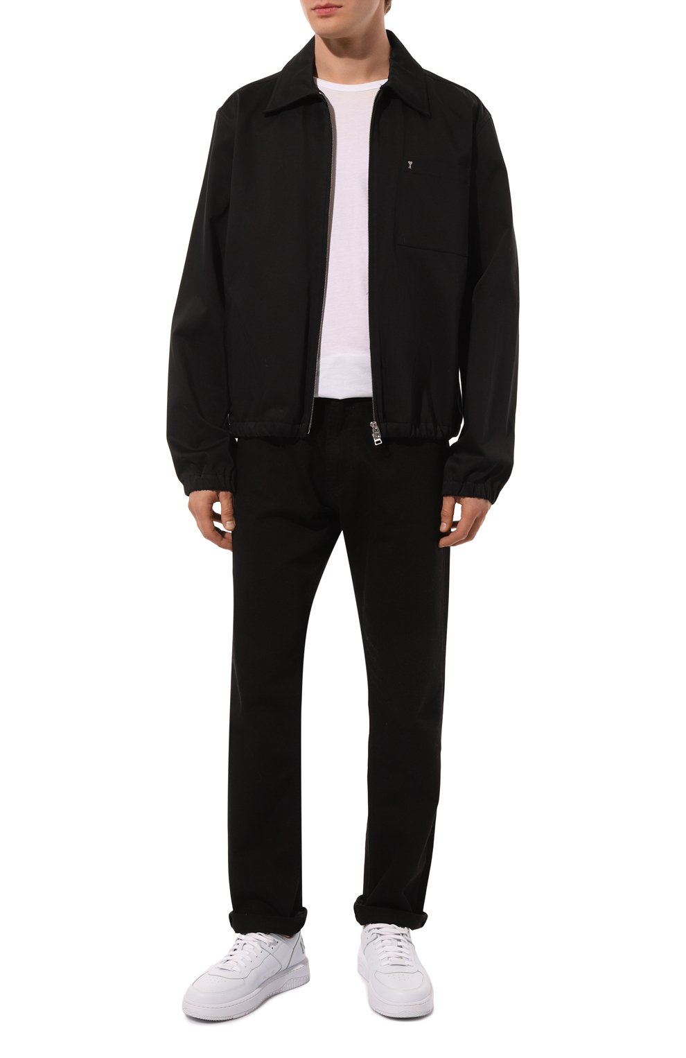 Хлопковый бомбер AMI, арт. HJK053/C00009, фото 2