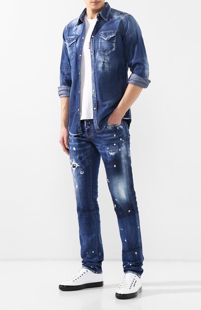 Джинсовая рубашка DSQUARED2, арт. S74DM0226/S30341, фото 2