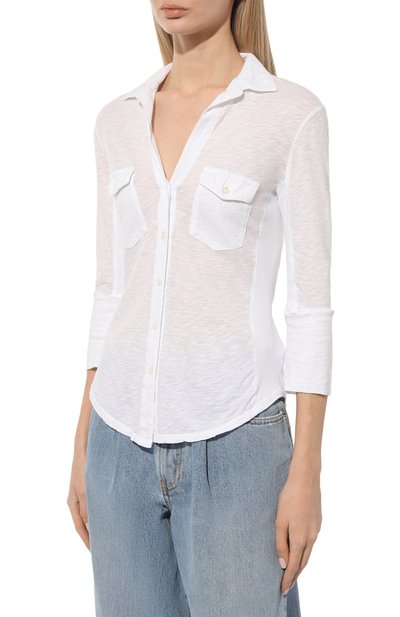 Хлопковая рубашка JAMES PERSE, арт. WUA3042, фото 3