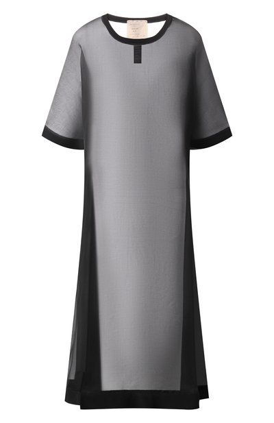 Женское платье из шелка и хлопка MIDGARD PARIS, арт. TS702-SK-BK