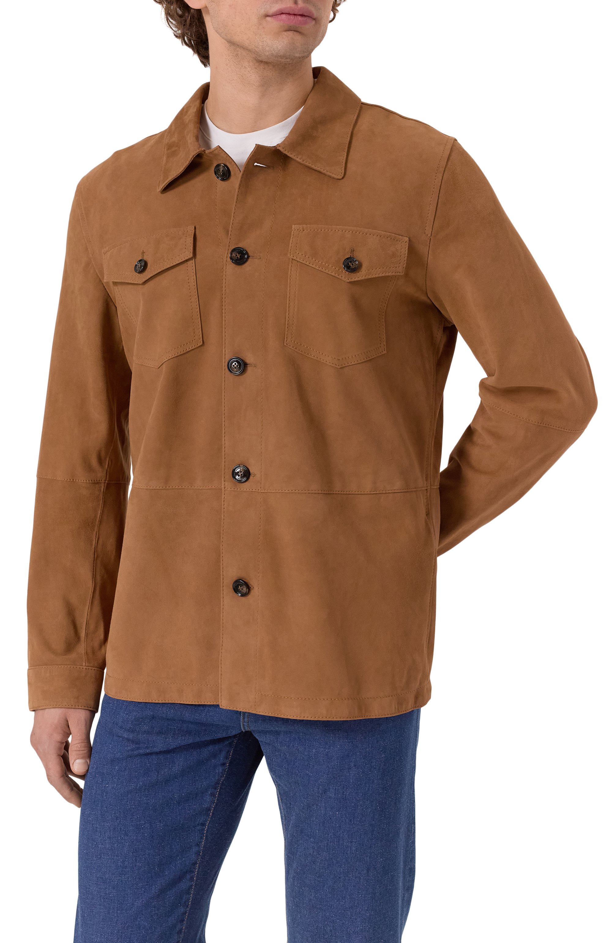 Замшевая куртка-ру�башка WINDSOR, арт. 0LEAN02-L/1300168, фото 3