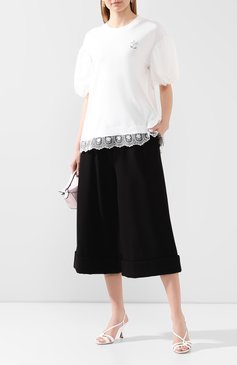 Хлопковая футболка SIMONE ROCHA, арт. TS270-10B/0553, фото 1