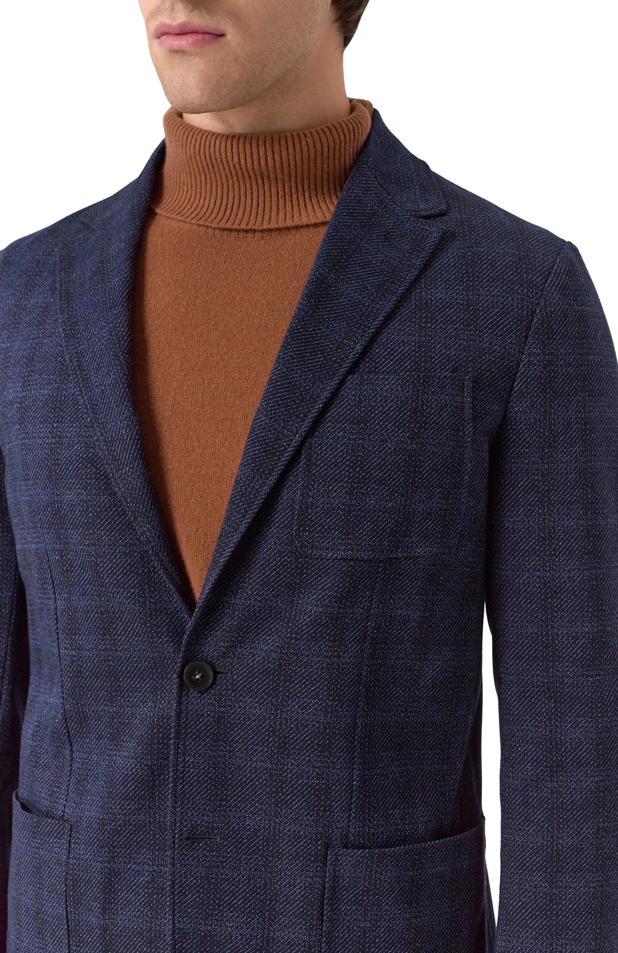 Хлопковый пиджак CANALI, арт. J0147/JJ02703, фото 7