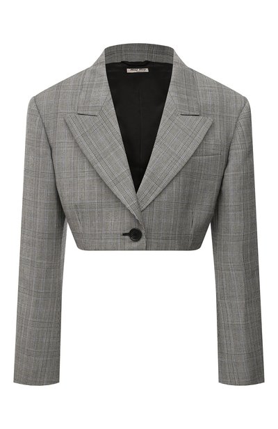 Шерстяной жакет MIU MIU, арт. MH1755-1Z96-F0031, фото 1