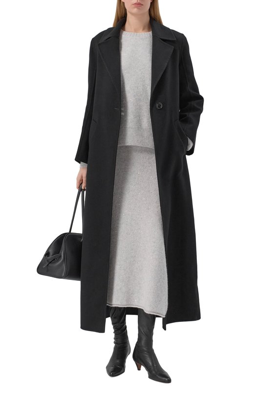 Юбка из кашемира и хлопка Addicted MK015 SEQ-1 Серый  MK015 SEQ-1 Фото 2