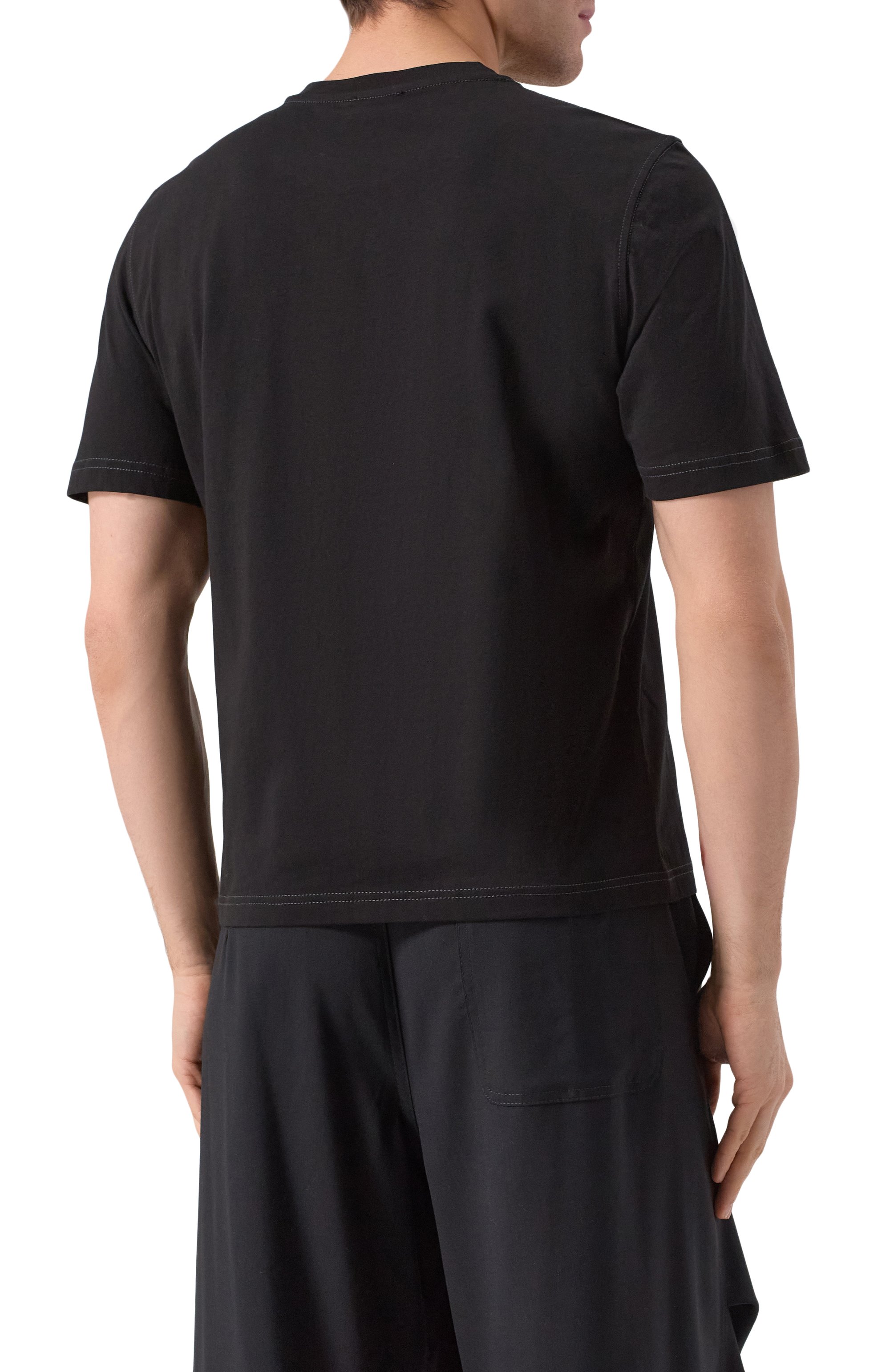 Хлопковая футболка DIESEL, арт. A16406/0QIAM, фото 4