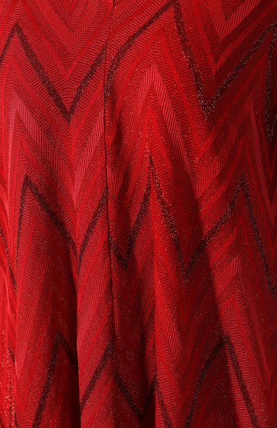 Платье свободного кроя M MISSONI красного цвета по цене 33700 руб., арт. 2DG00020/2J0005, фото 5 Платье свободного кроя M MISSONI, арт. 2DG00020/2J0005, фото 5