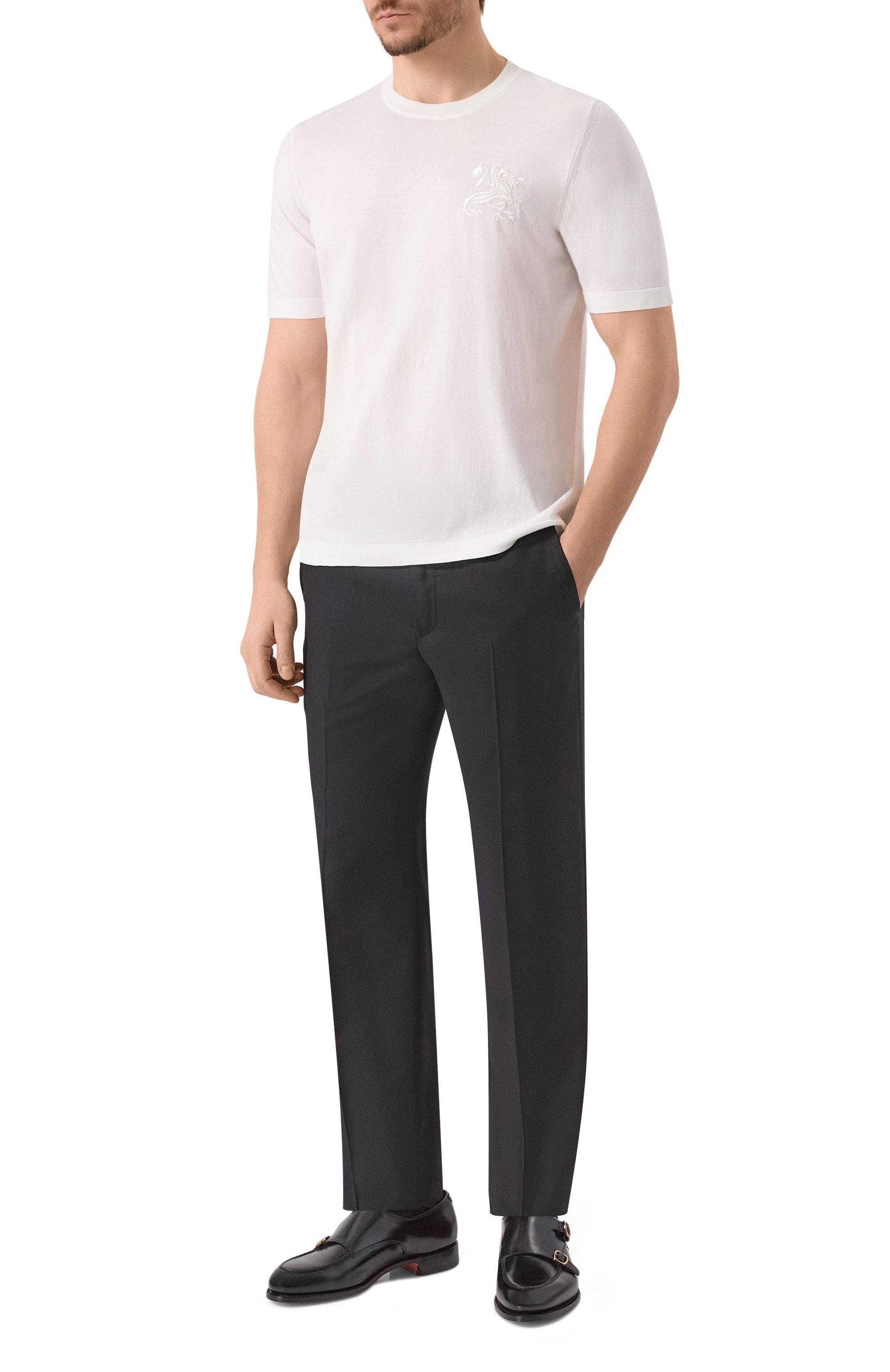 Хлопковая футболка ZILLI, арт. KRN002M0100VBLE00/46, фото 2