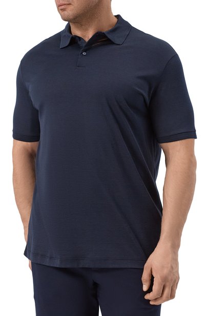 Поло из шелка и хлопка PAUL&SHARK, арт. 25411208/3XL, фото 3