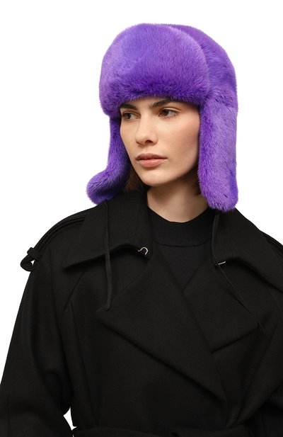 Шапка-ушанка френки из меха норки FURLAND, арт. 0217500110258600000, фото 2