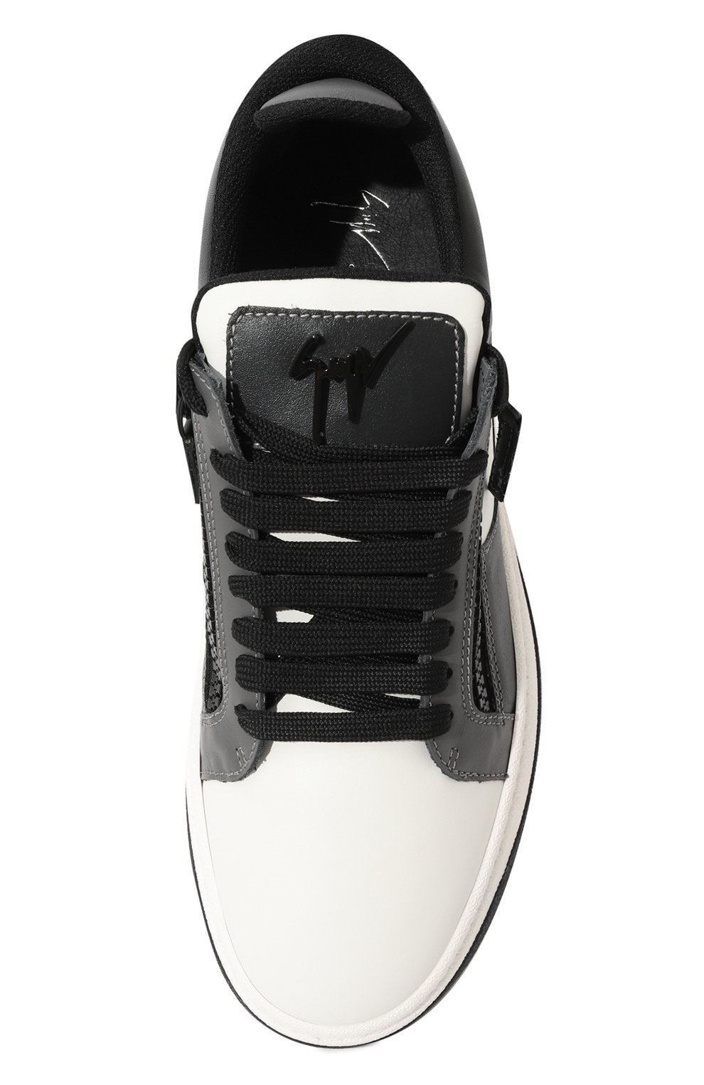 Кожаные кеды frankie GIUSEPPE ZANOTTI DESIGN, арт. RM30034/004, фото 6