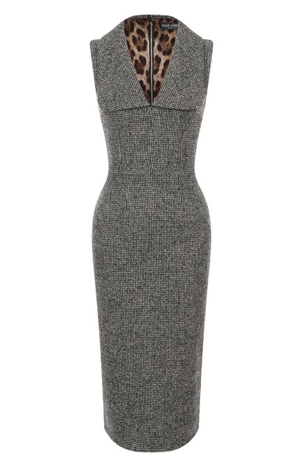 Женское шерстяное платье DOLCE & GABBANA, арт. F6TVWT/FMZAT