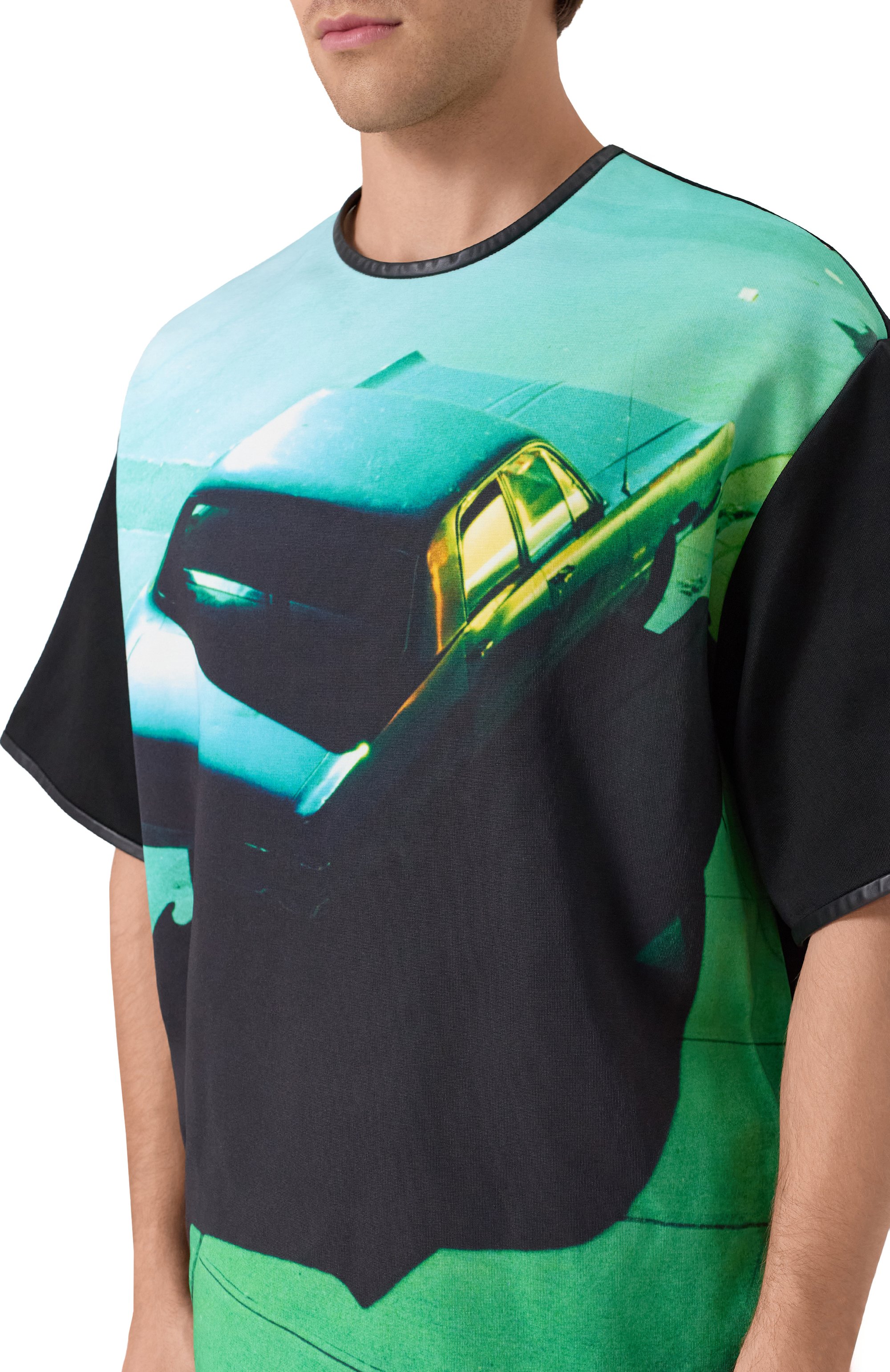 Футболка из вискозы и хлопка JIL SANDER, арт. J21GC0176/J20307, фото 5