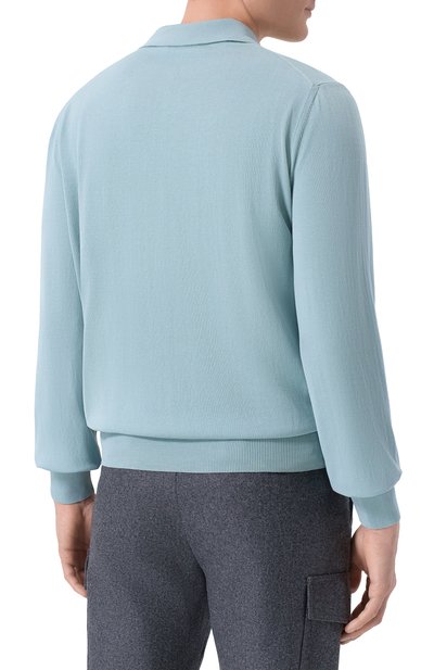 Хлопковое поло CANALI, арт. C0017/MK02459, фото 4