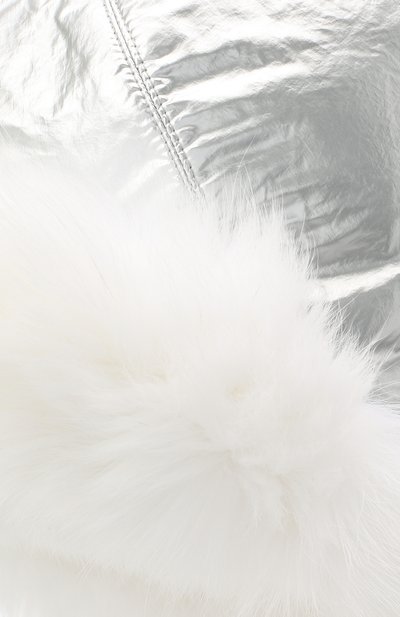 Пуховая шапка-ушанка YVES SALOMON ENFANT, арт. 21WEA015XXD0MW, фото 3