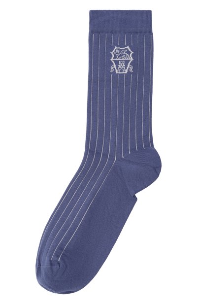 Мужские хлопковые носки BRUNELLO CUCINELLI, арт. MCS93561