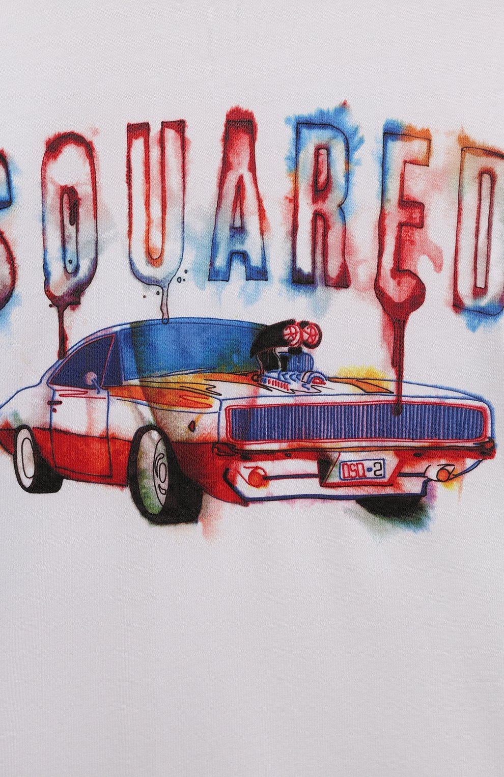 Хлопковая футболка DSQUARED2, арт. DQ1610/D00MM, фото 3
