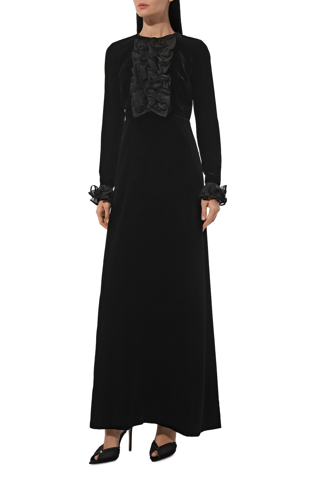 Платье из вискозы GIAMBATTISTA VALLI, арт. 24FWSVCA5019-81RED, фото 3