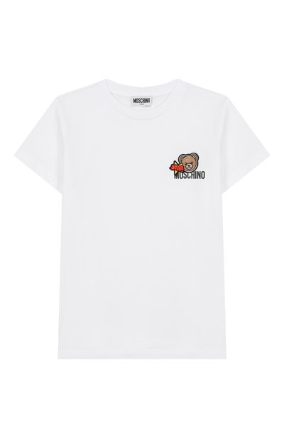 Хлопковая футболка MOSCHINO, арт. HTM058/LAA24