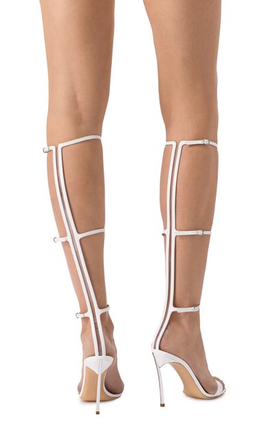 Кожаные босоножки musa blade 100 CASADEI, арт. 1L347J100M/C2327, фото 3