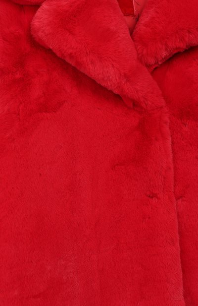 Шуба из экомеха MONNALISA, арт. 174118, фото 3