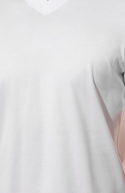 Хлопковая футболка BRUNELLO CUCINELLI белого цвета по цене 34700 руб., арт. M0T611344, фото 5 Хлопковая футболка BRUNELLO CUCINELLI, арт. M0T611344, фото 5