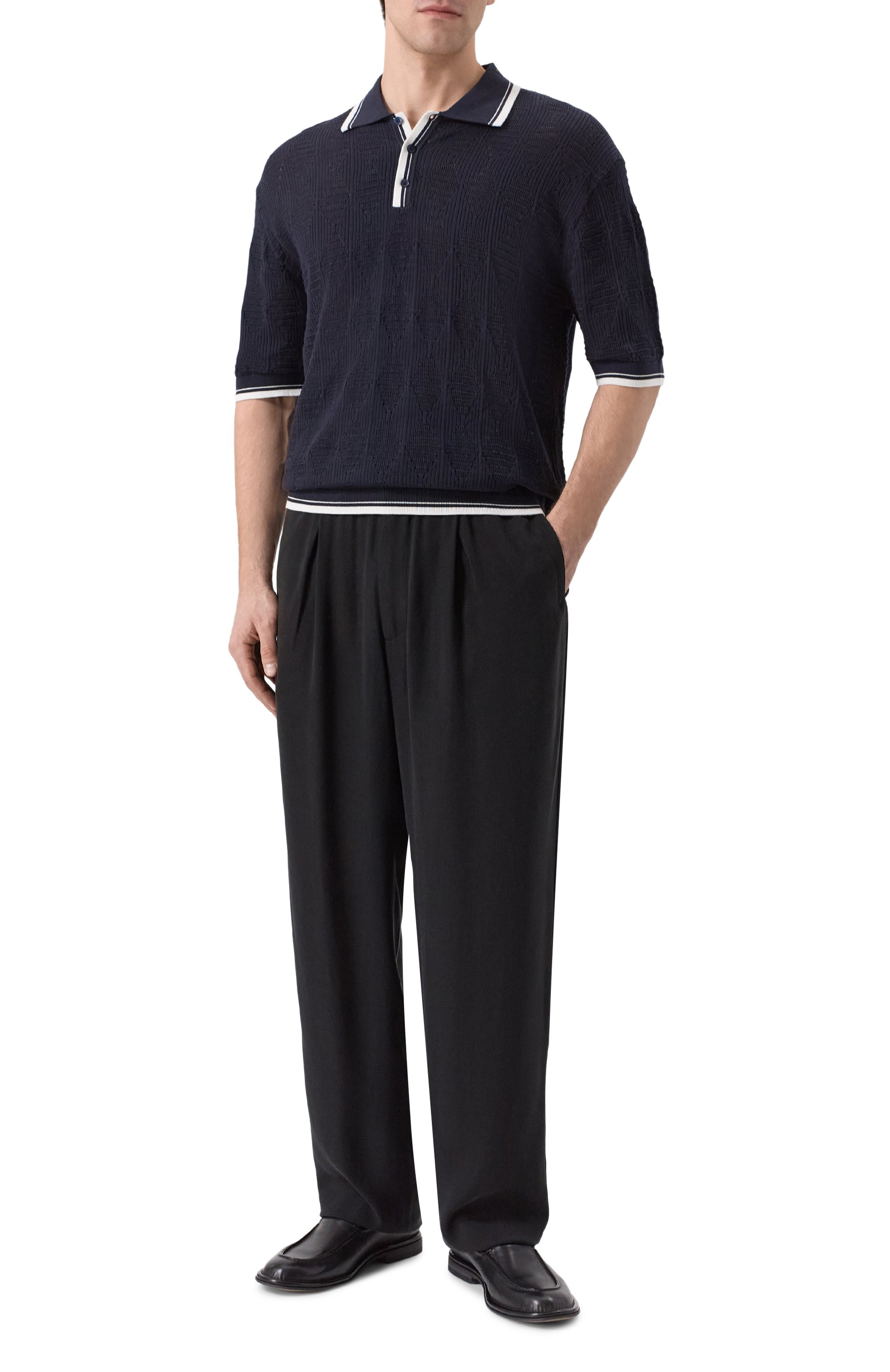 Кожаные лоферы PANTANETTI, арт. 19532D/0LIVER, фото 2