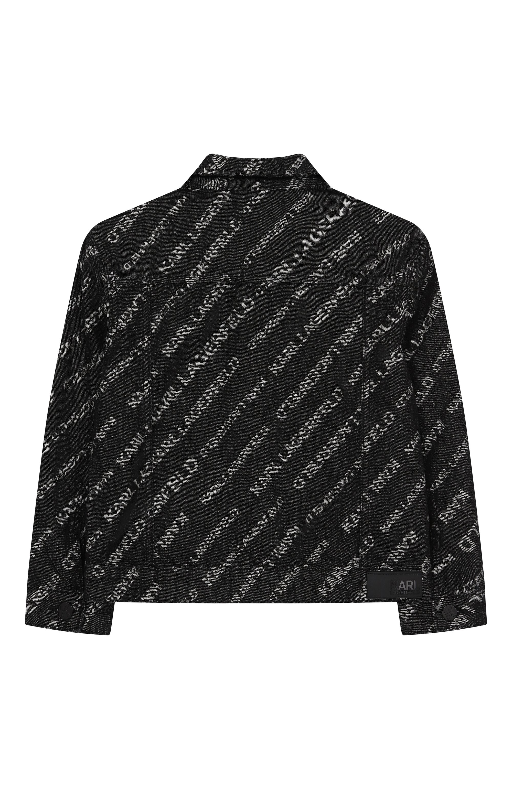 Джинсовая куртка KARL LAGERFELD KIDS, арт. Z30426, фото 2