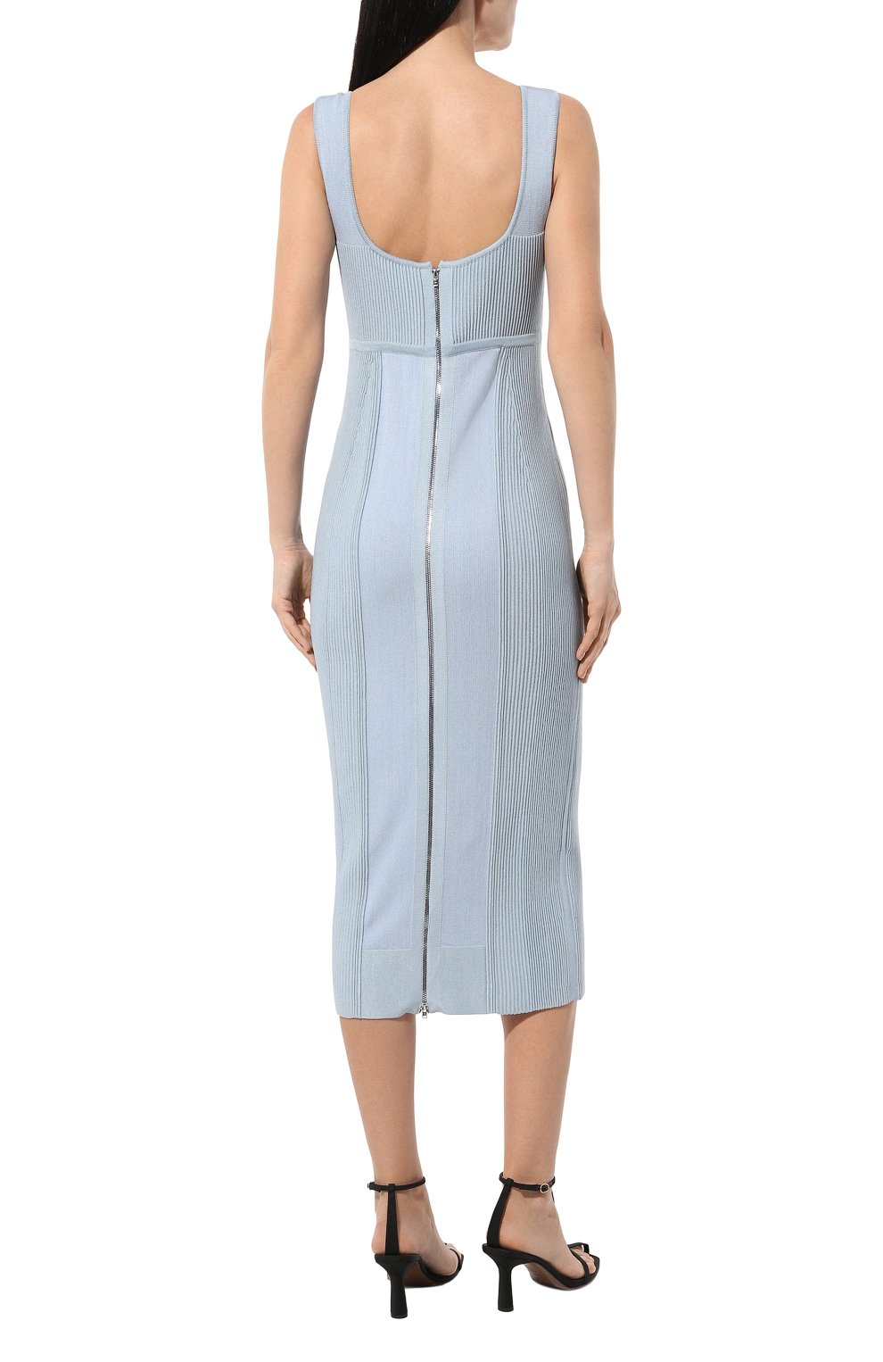 Платье из шелка и вискозы FREEAGE, арт. S24.DR030.6070.401, фото 4