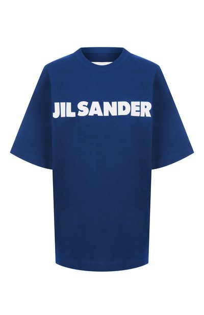 Женская хлопковая футболка JIL SANDER, арт. J53GC0009/J45317