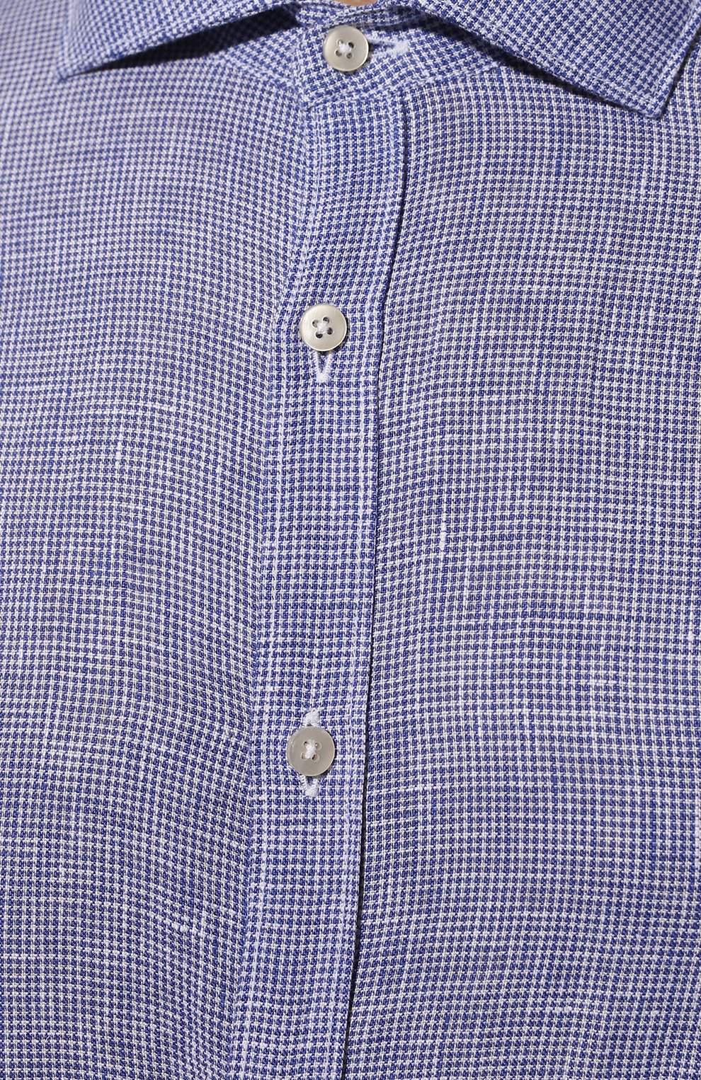 Льняная рубашка BROUBACK синего цвета по цене 18150 руб., арт. ASC-AUGUSTA-38/ATENE, фото 5 Льняная рубашка BROUBACK, арт. ASC-AUGUSTA-38/ATENE, фото 5