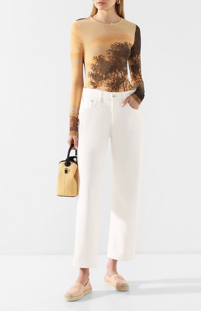 Кожаные эспадрильи TOD’S, арт. XXW66B0CY50NV7, фото 2