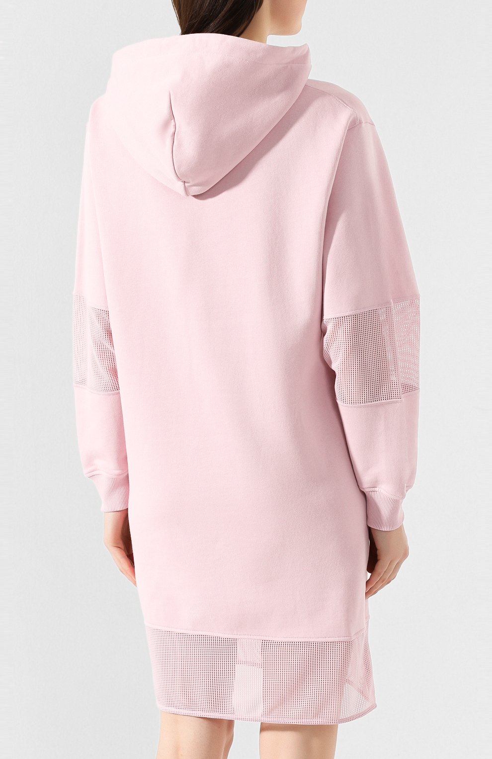 Хлопковое платье KENZO светло-розового цвета по цене 42400 руб., арт. FA52R0747952, фото 4 Хлопковое платье KENZO, арт. FA52R0747952, фото 4