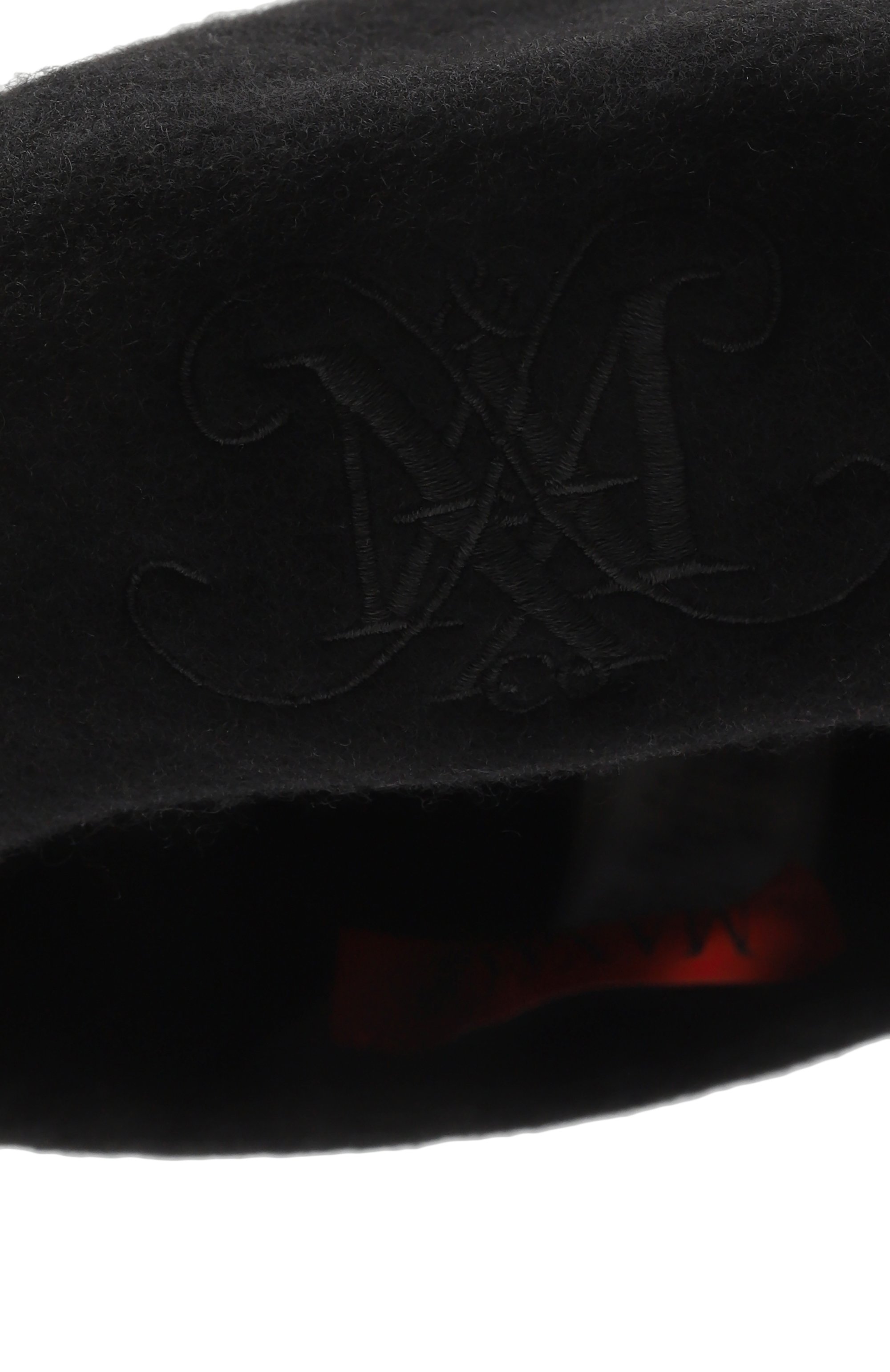 Шерстяной берет MAX&CO черного цвета по цене 7865 руб., арт. MX0245-MX00L, фото 3 Шерстяной берет MAX&CO, арт. MX0245-MX00L, фото 3