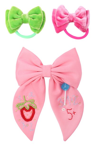 Комплект из трех бантов school PINK.OLIVKA, арт. PO-70554