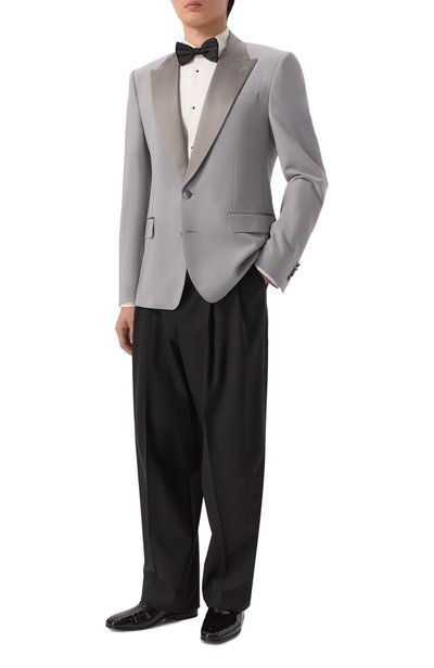 Смокинг из шерсти и шелка DOLCE & GABBANA, арт. G2XE6T/FUBG3, фото 2