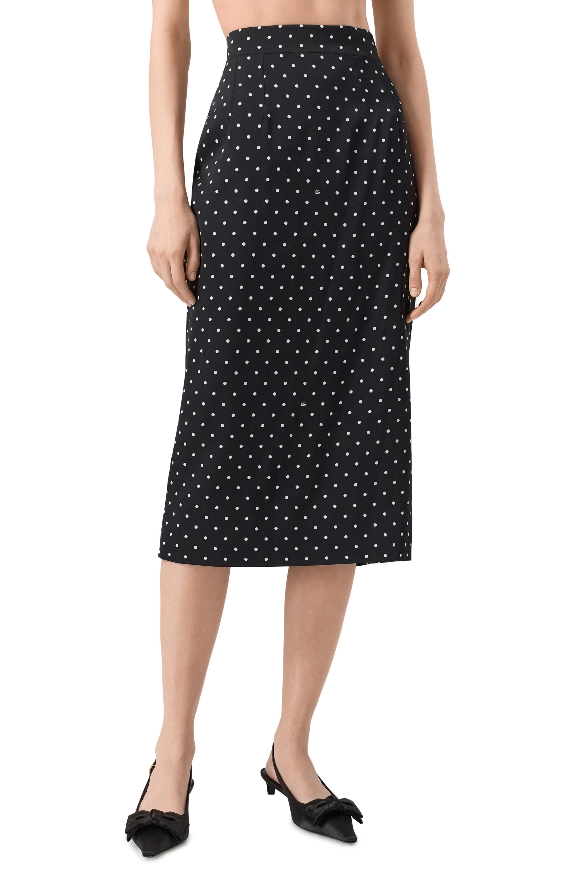 Шелковая юбка DOLCE & GABBANA, арт. F4BU0T/FSA63, фото 3