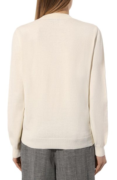 Хлопковый кардиган A.P.C. кремового цвета по цене 27650 руб., арт. C0EZJ-F22249., фото 4 Хлопковый кардиган A.P.C., арт. C0EZJ-F22249., фото 4