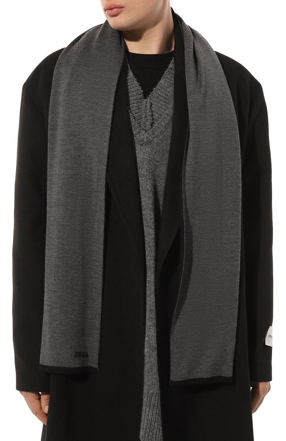 Шарф из кашемира и шелка ZEGNA, арт. Z6L60SA6/26H, фото 2