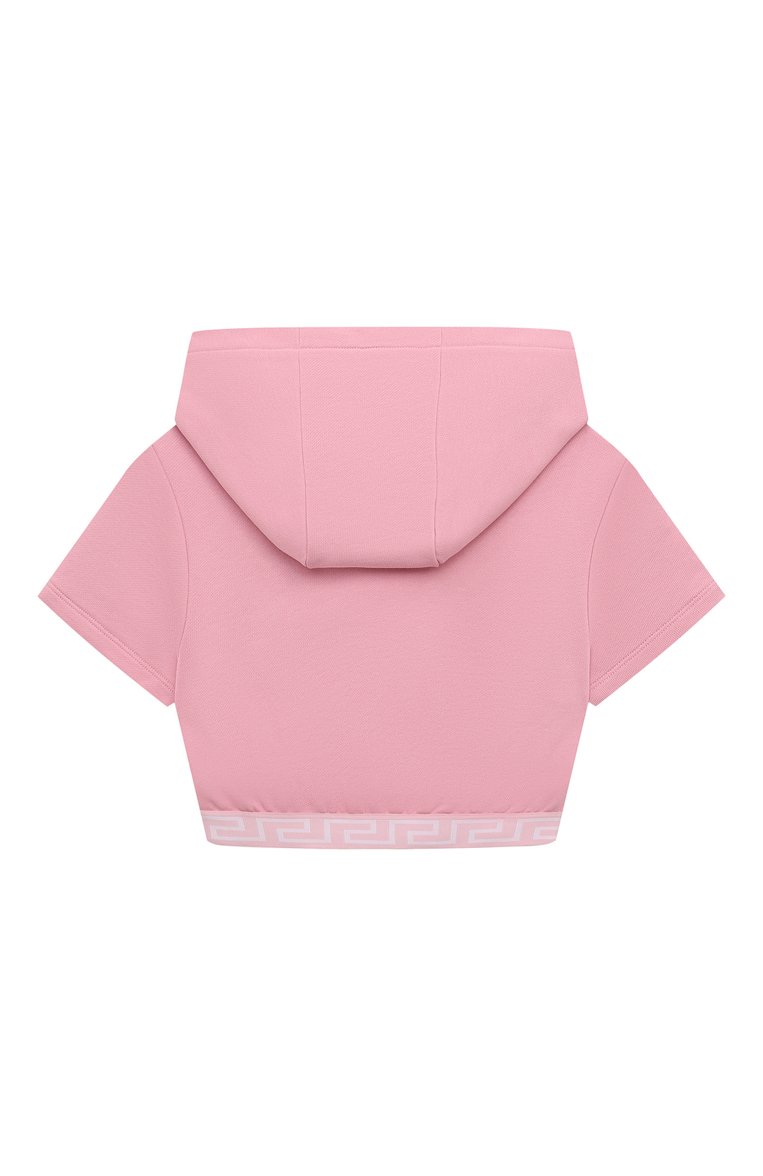 Хлопковое худи VERSACE, арт. 1013774/1A09694/8A-14A, фото 2