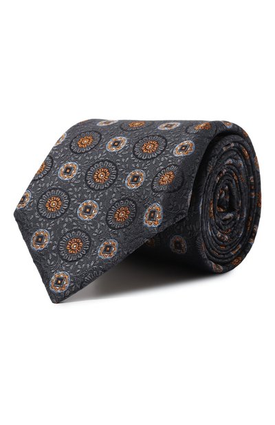 Мужской шелковый галстук CANALI, арт. 18/HJ03785