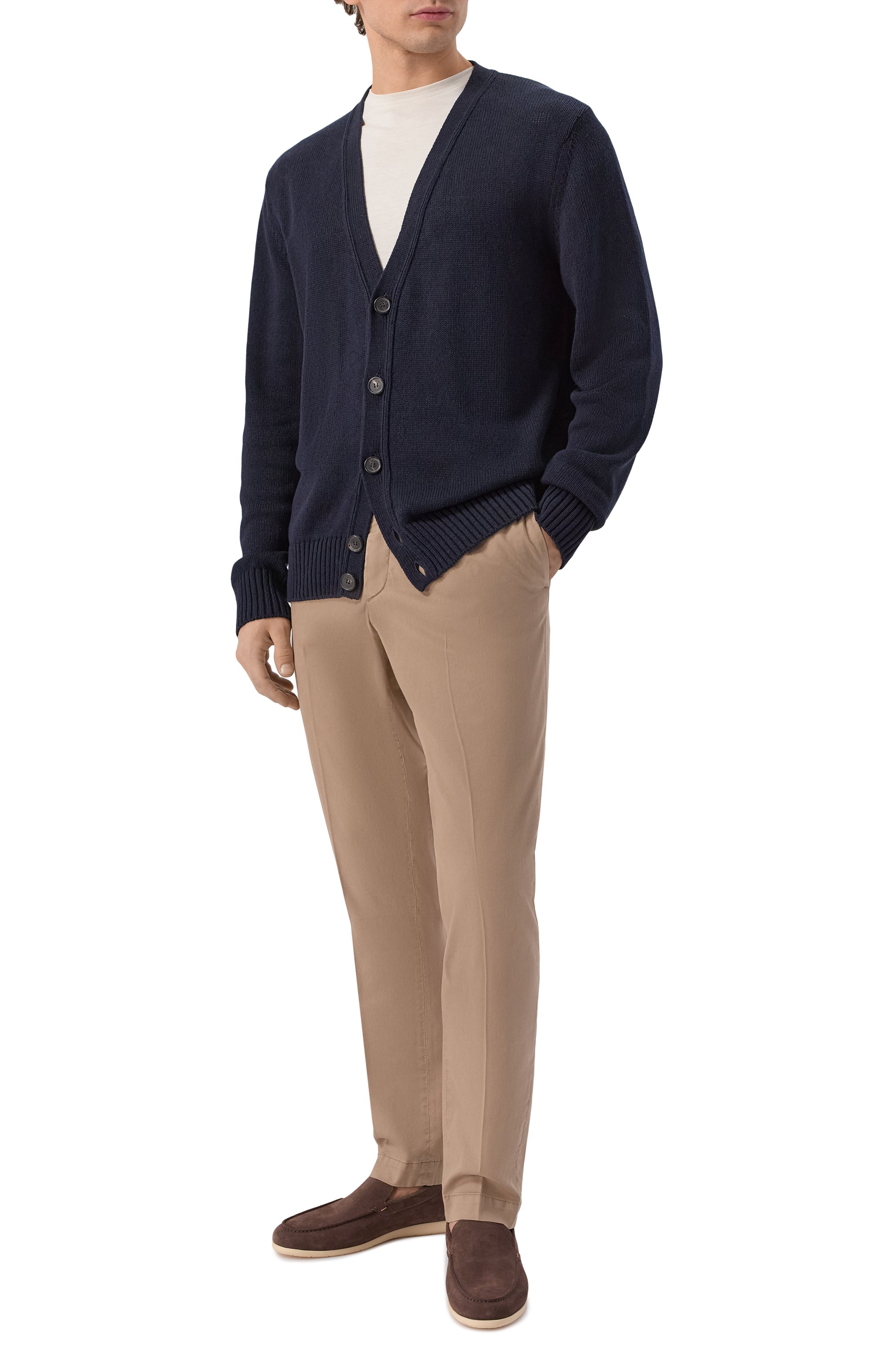 Брюки из лиоцелла и хлопка CORNELIANI, арт. 274ED6/2720129, фото 2