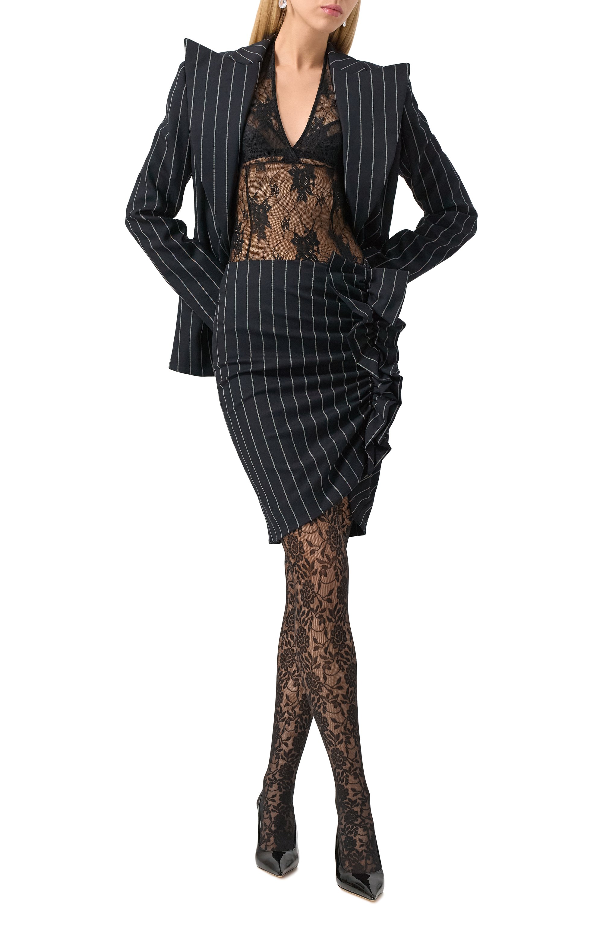 Шерстяная юбка NINA RICCI, арт. 24ACJU015/WV0320, фото 2