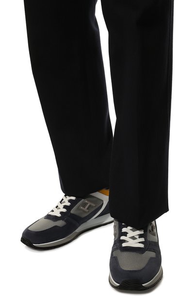 Комбинированные кроссовки HOGAN, арт. HXM3210Y860QYC, фото 3