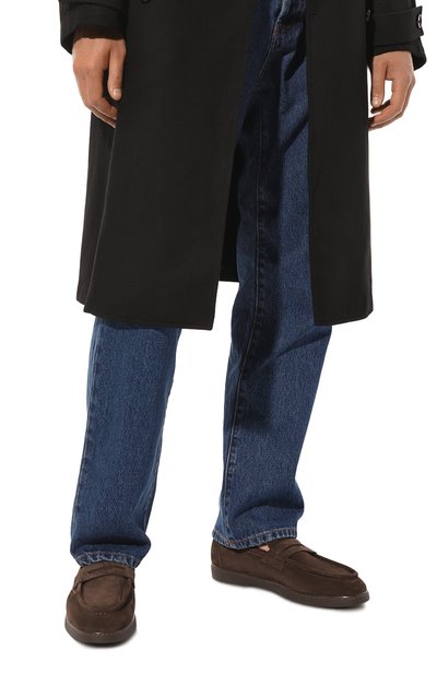 Замшевые пенни-лоферы DOUCAL'S, арт. DU3168ED0-UF0090, фото 3