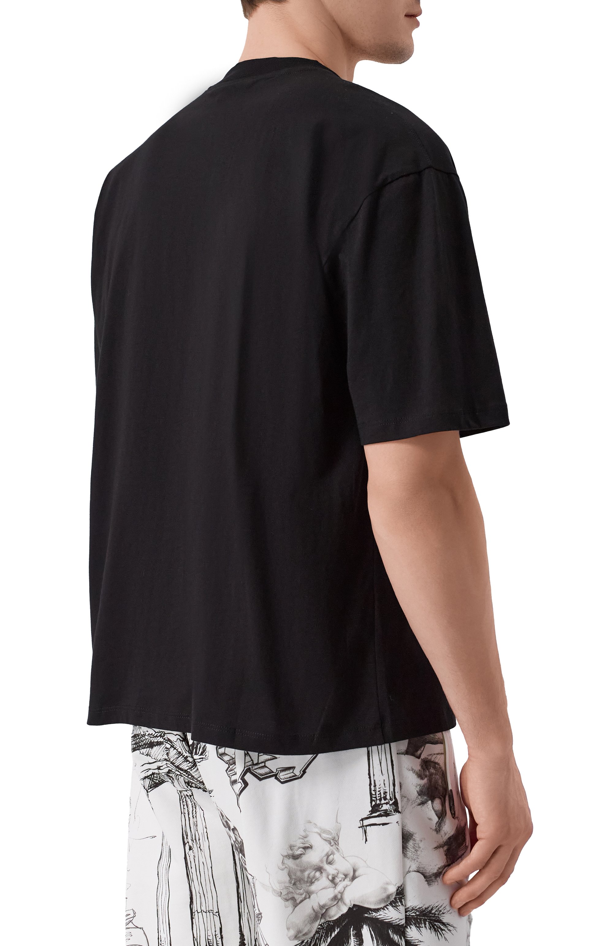 Хлопковая футболка DIEGO VENTURINO, арт. DVTS0PU0, фото 4