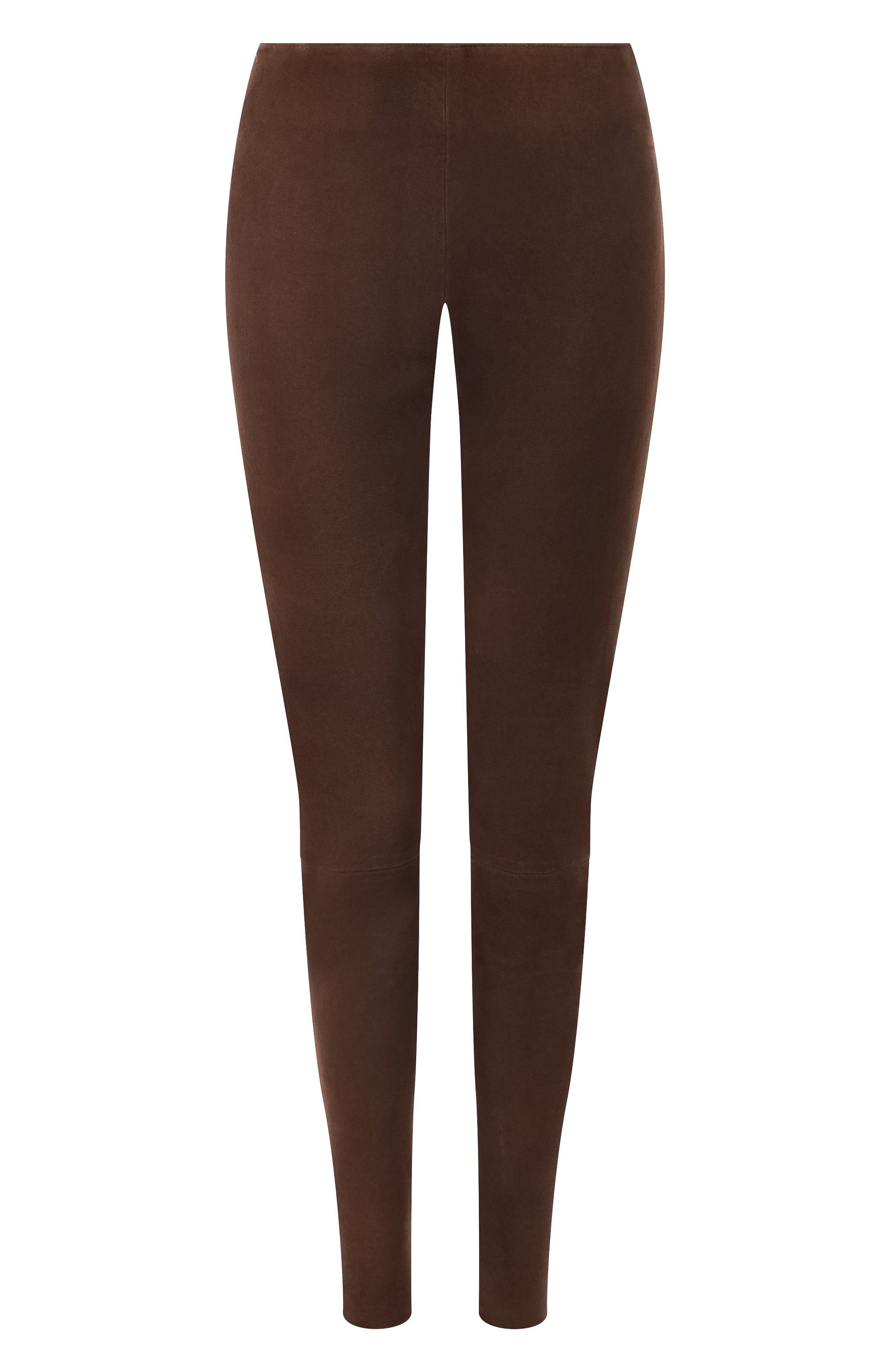 Замшевые легинсы KITON коричневого цвета по цене 410500 руб., арт. D58173K0556F01, фото 1 Замшевые легинсы KITON, арт. D58173K0556F01, фото 1