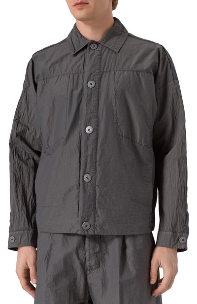 Хлопковая куртка-рубашка TRANSIT, арт. CFUTRZM221, фото 4