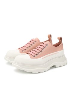Текстильные кеды ALEXANDER MCQUEEN, арт. 611705/W4LR1, фото 1