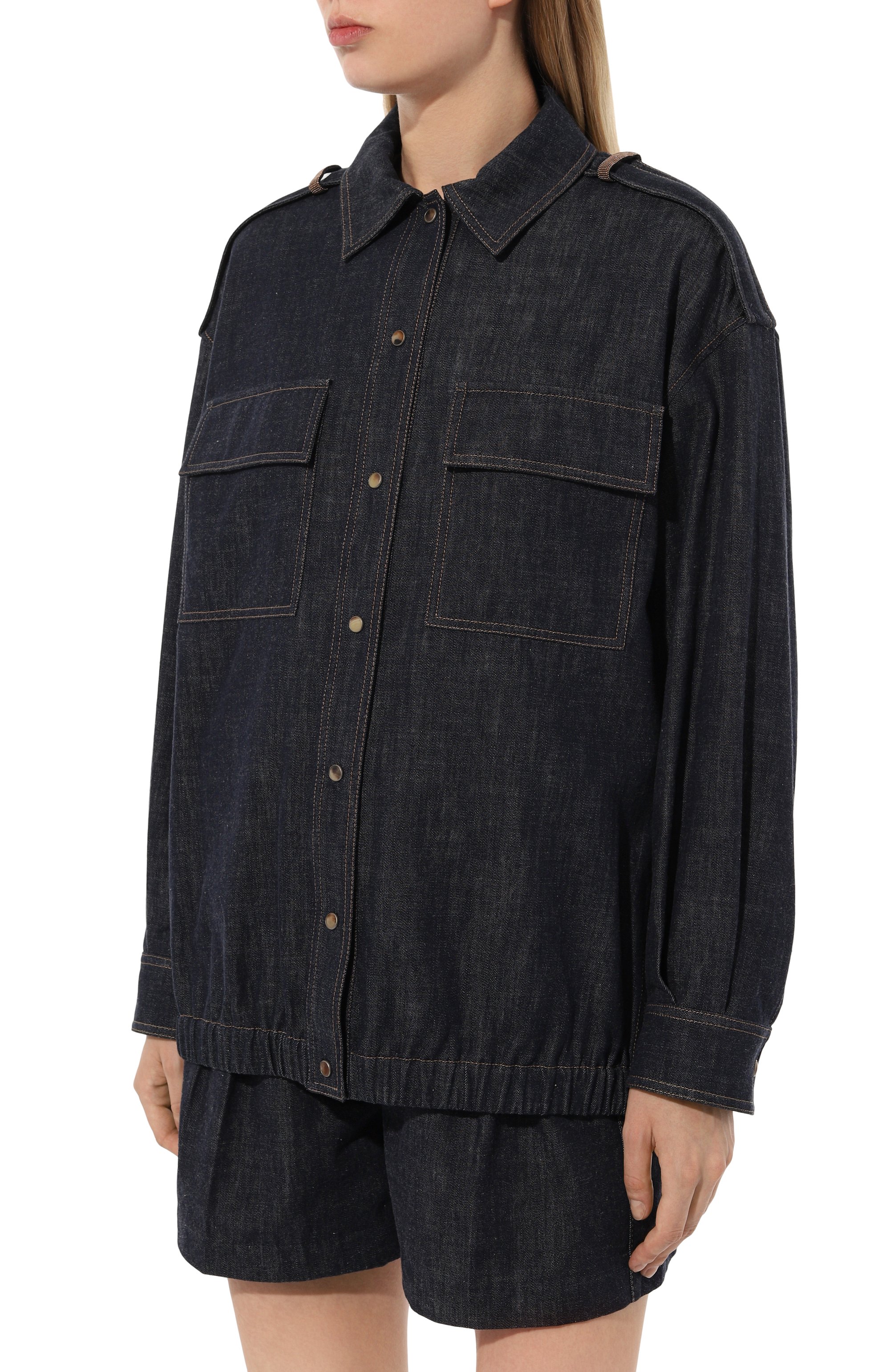 Джинсовая куртка BRUNELLO CUCINELLI, арт. M0F28EL926, фото 3